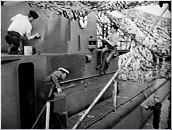 Mystery submarine