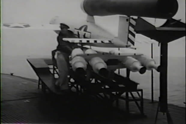 The flying missile