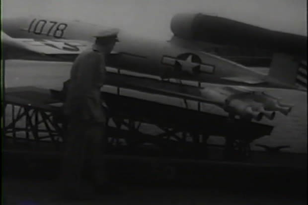 The flying missile