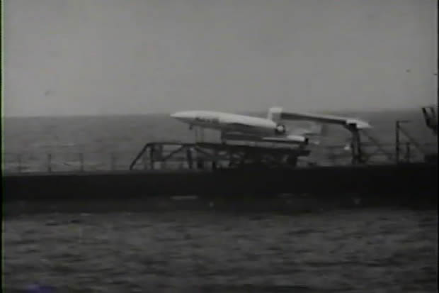 The flying missile