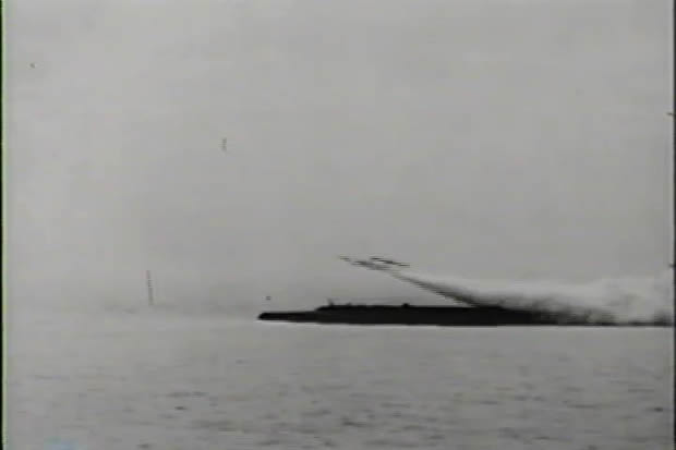 The flying missile