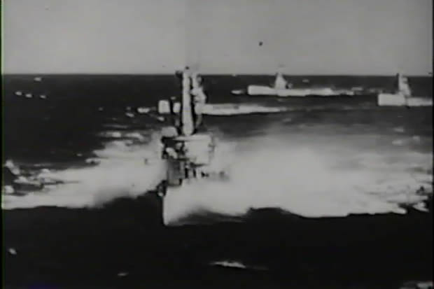 The flying missile