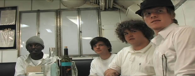 Yeti on a submarine
