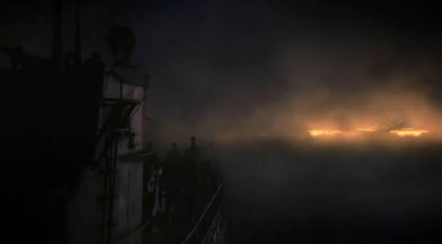 The sinking of the Laconia