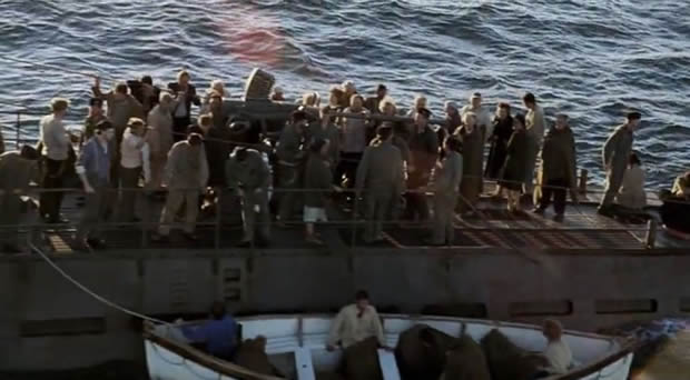 The sinking of the Laconia