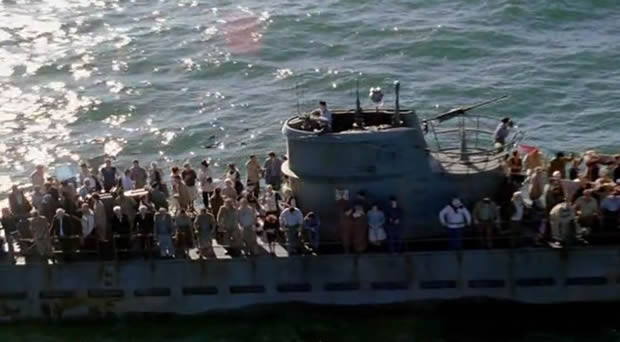 The sinking of the Laconia