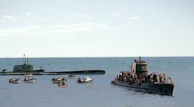 The sinking of the Laconia