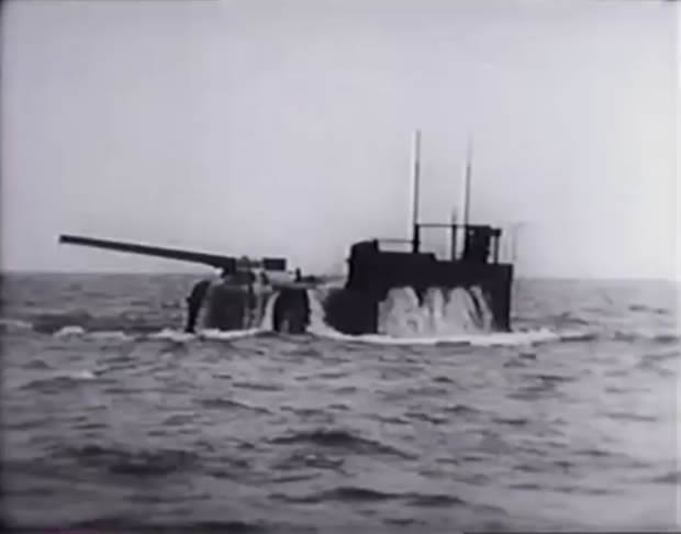 Mystery sea raider