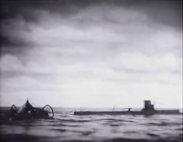 Mystery sea raider