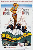 Three sailors and a girl
